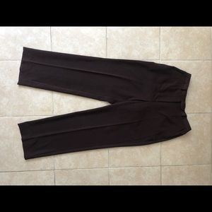 Womens brown tailored pants- Size 10